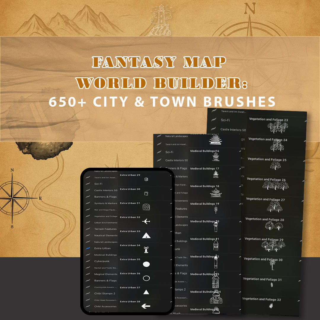 5000+ Ultimate RPG Map Making Bundle - For RPG Visionaries