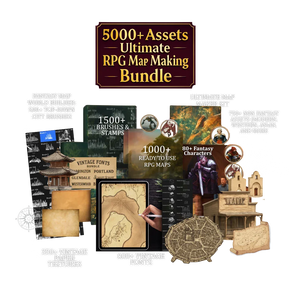 5000+ Ultimate RPG Map Making Bundle - For RPG Visionaries